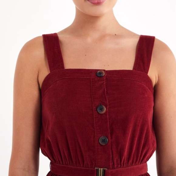 UO Cordelia  Corduroy Midi Dress - Picture 3 of 4